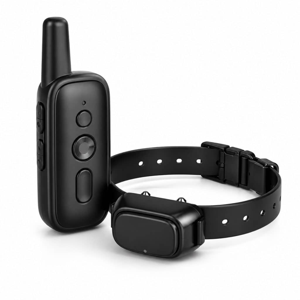 Collier de dressage à télécommande présenté seul