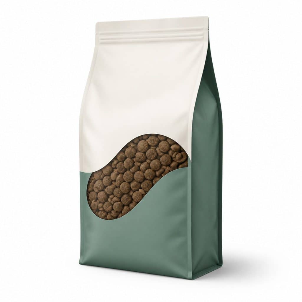 Croquettes digestion sensible sans céréales présenté seul