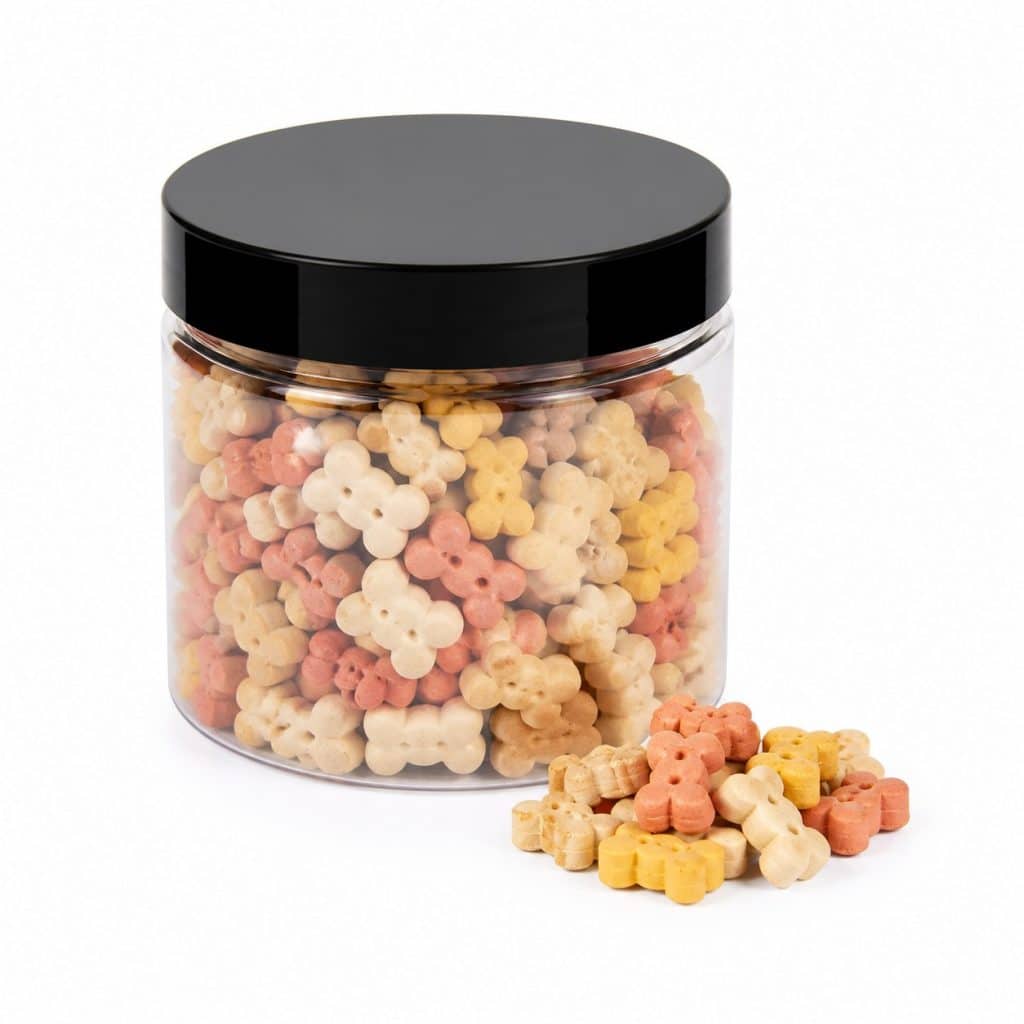 Friandises petit format pour petit chien présenté seul