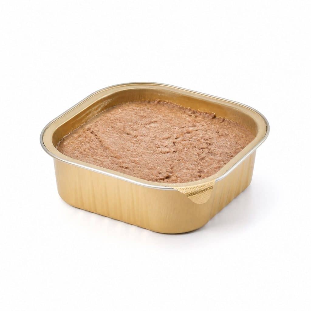 Pâtée chiot présenté seul