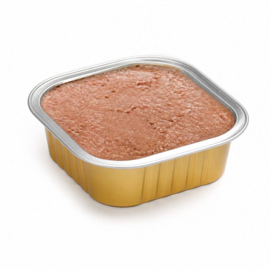 Pâtée petite race présenté seul